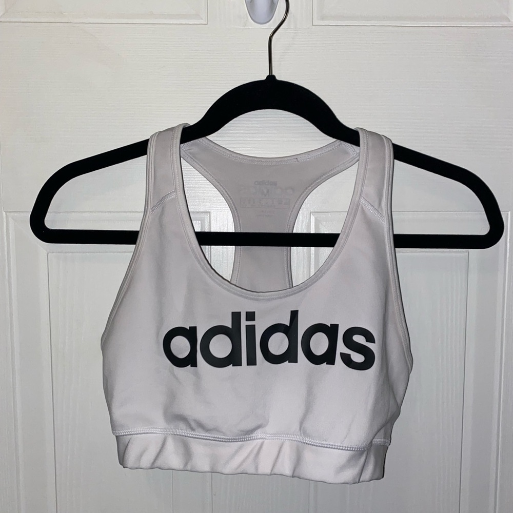 Adidas SZ M White Sports Bra